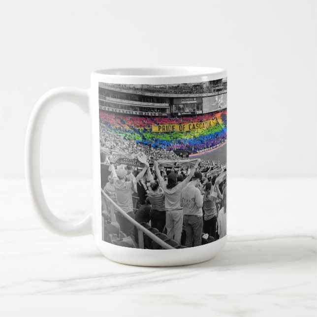 Emerald City Pride Coffee Mug (Gauche)