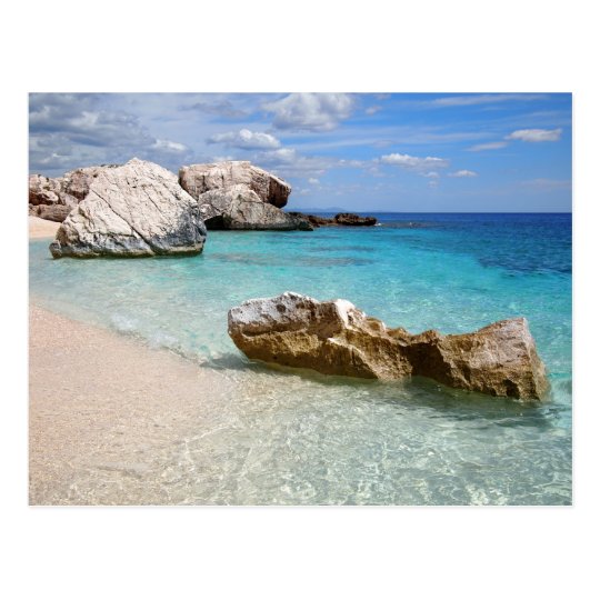 Emerald coast, Sardinia postcard