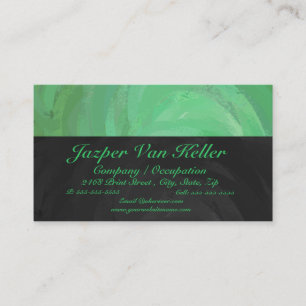 Emerald Cream Business Card