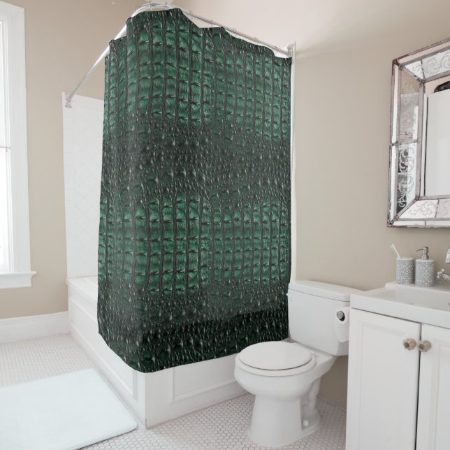 Emerald Crocodile Leather Luxury Exotic  Skin (In Situ)