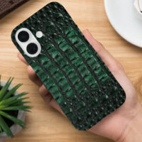 Emerald Crocodile Leather Luxury Exotic  Skin