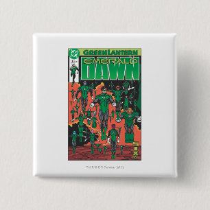 Emerald Dawn Cover 2 Inch Square Button