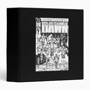 Emerald Dawn Cover, Black and White Binder