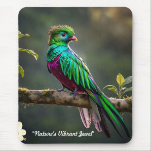 "Emerald Elegance" Mouse Pad