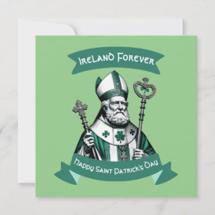 Emerald Elegance: St. Patrick's Day Bishop card