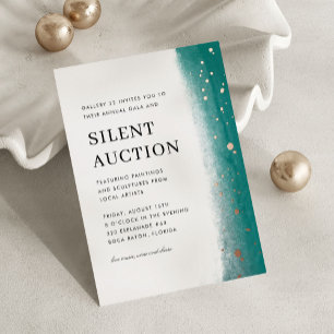 Emerald Elegant Brush Stroke Gala & Silent Auction