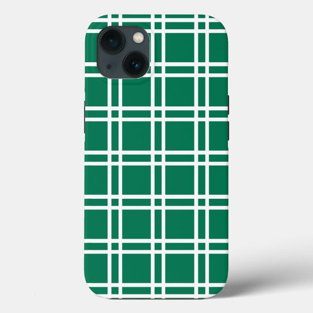 Emerald Elegant Lattice at Emporiomoffa Case-Mate iPhone Case (Back)