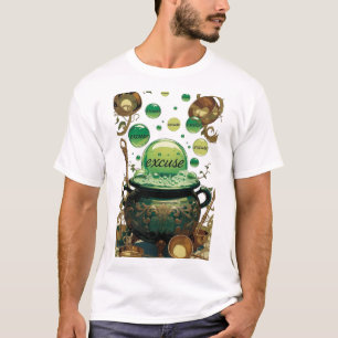 Emerald Excuses Cauldron Graphic Tee