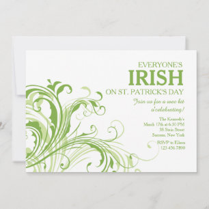 Emerald Ferns Invitation