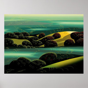 Emerald Fog - 1993; United States Eyvind Earle Poster
