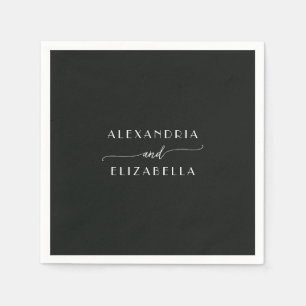 Emerald Forest Classic Round Sticker Napkins