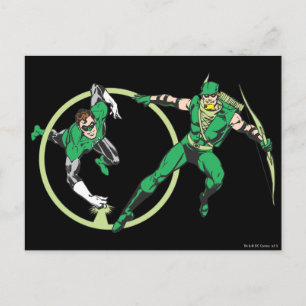 Emerald Gladiator & Emerald Archer Postcard