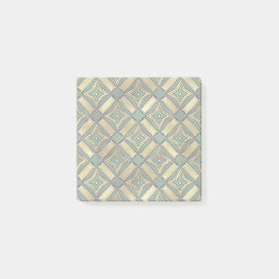 Emerald & Gold Art Deco Post-it Notes