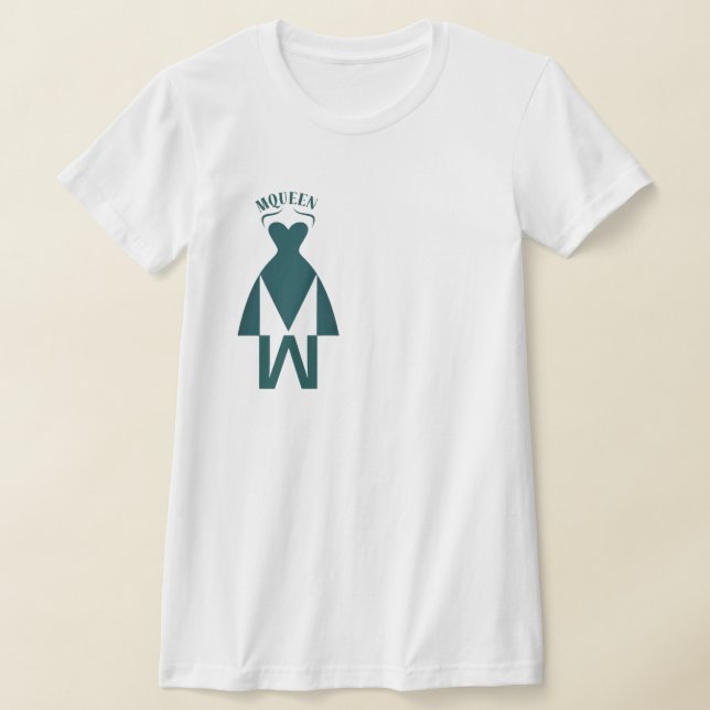 Emerald Gown Silhouette (Laydown)