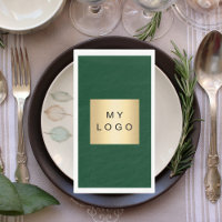 Emerald green business logo