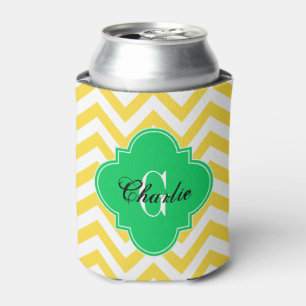 emerald green can cooler