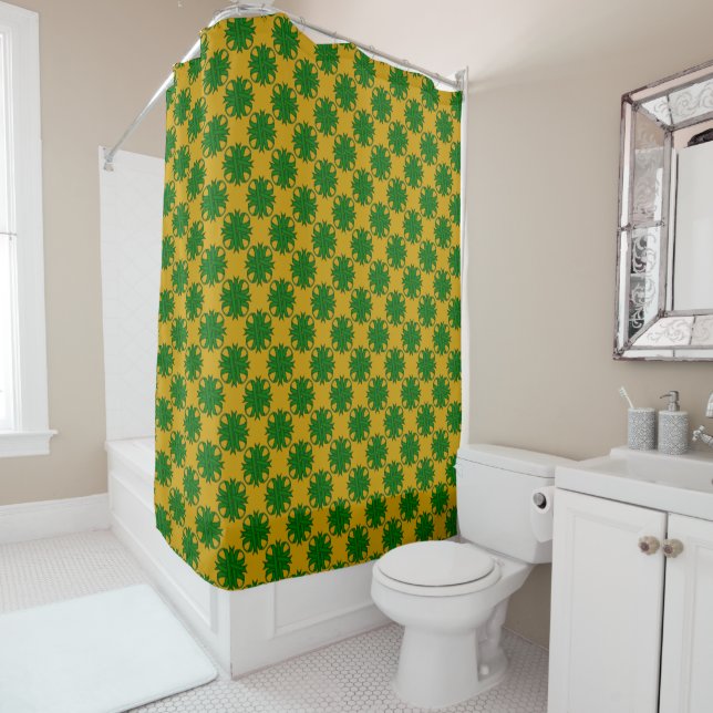 Emerald Green Clover Ribbon by Kenneth Yoncich (In Situ)