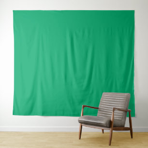 Emerald Green Custom Tapestry