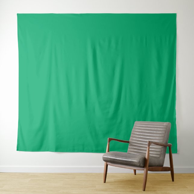 Emerald Green Custom Tapestry (In Situ (Horizontal))