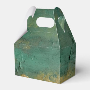 Emerald Green Elegant Wedding Favor Box