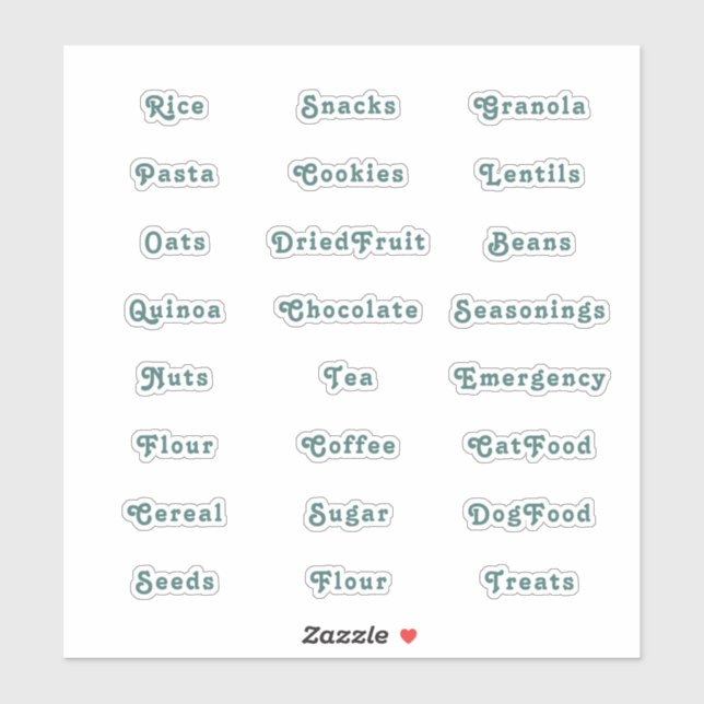 Emerald Green Étiquettes (Feuille)