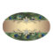 Emerald Green Gold Elegant Peacock Stickers
