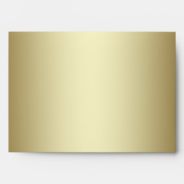 Emerald Green Gold Royal Indian Peacock Wedding Envelope (Front)
