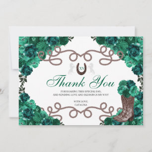 Emerald Green Horse Quinceanera Merci