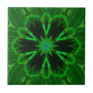 Emerald Green Irish Ceramic Tile