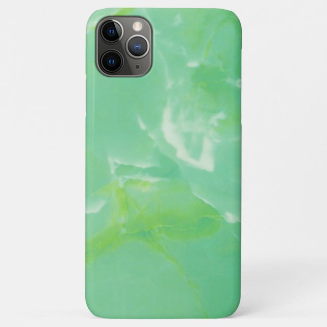 Emerald green jade marbling pattern Case-Mate iPhone case (Back)