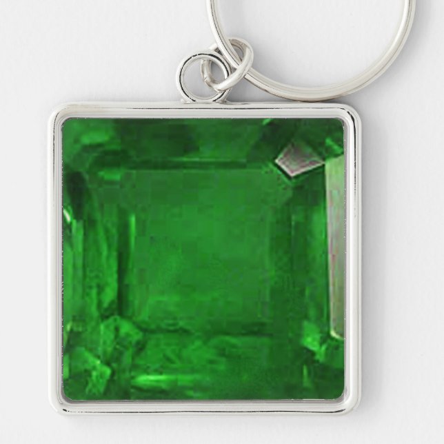 Emerald Green Keychain (Front)