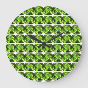 Emerald Green Large Clock