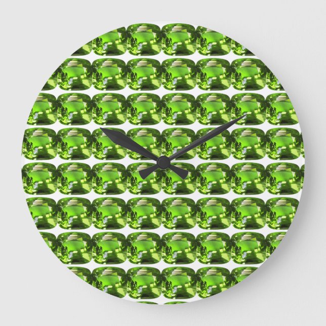 Emerald Green Large Clock (Front)