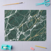 Emerald Green Marble Elegant Gold Gift Packaging