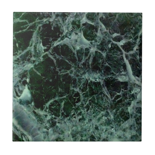 Emerald green marble tile (Front)