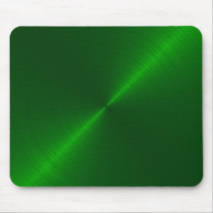 Emerald Green Metallic Looking Mouse Pad