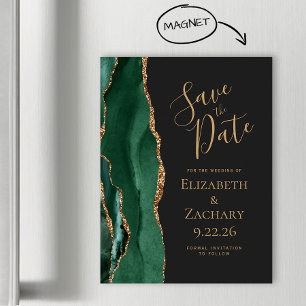 Emerald Green Or Agate Dark Magnet Enregistrer la 