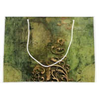 Emerald Green Rustic Steampunk Clock (11)