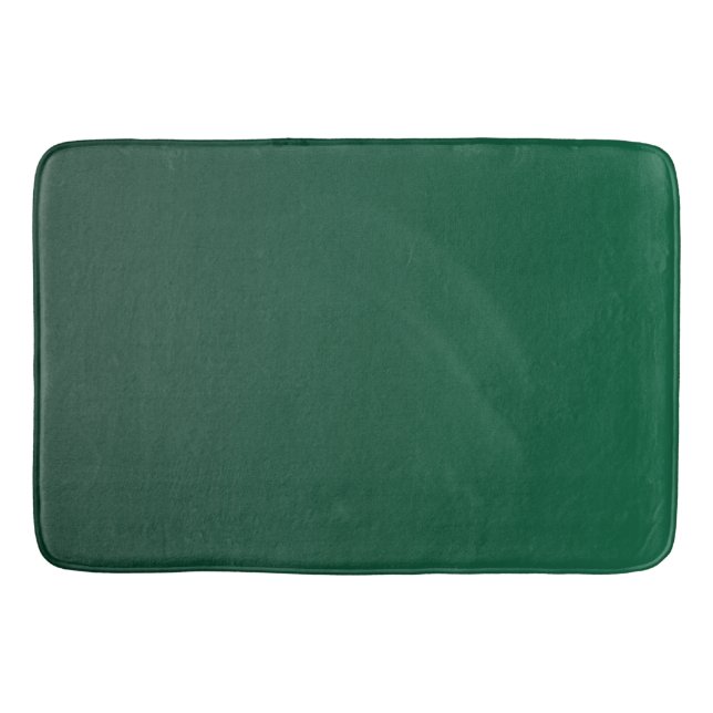 Emerald Green Shades  Bath Mat (Front)