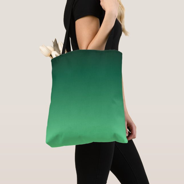 Emerald Green Shades  Tote Bag (Close Up)