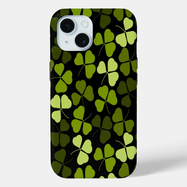 Emerald Green Shamrock cases (Back)