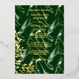 Emerald Green Silk leaf 