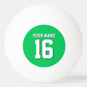 Emerald Green Sports Jersey Team Jersey Ping Pong Ball
