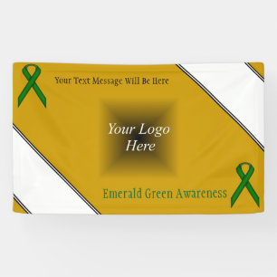 Emerald Green Standard Ribbon by Kenneth Yoncich Banner