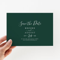 Emerald Greenery Coordinate Horizontal
