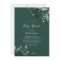 Emerald Greenery | Green Baby Shower