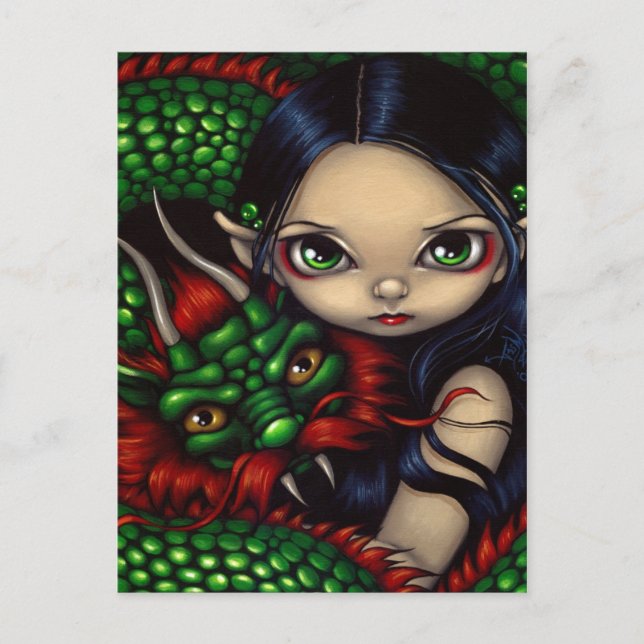 "Emerald Guardian" Postcard (Front)