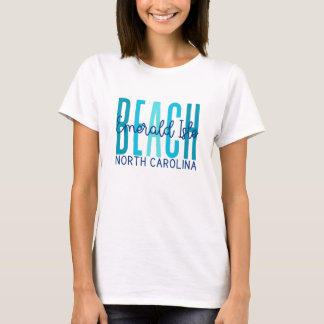 Emerald Isle Beach North Carolina (Ocean) T-Shirt