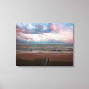 Emerald Isle Sunset Canvas Print