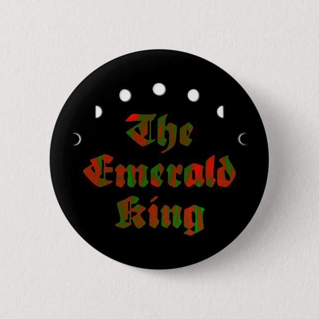 Emerald King button (Front)
